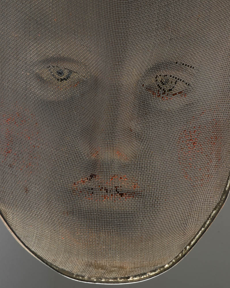 Two Vintage Mesh Masks