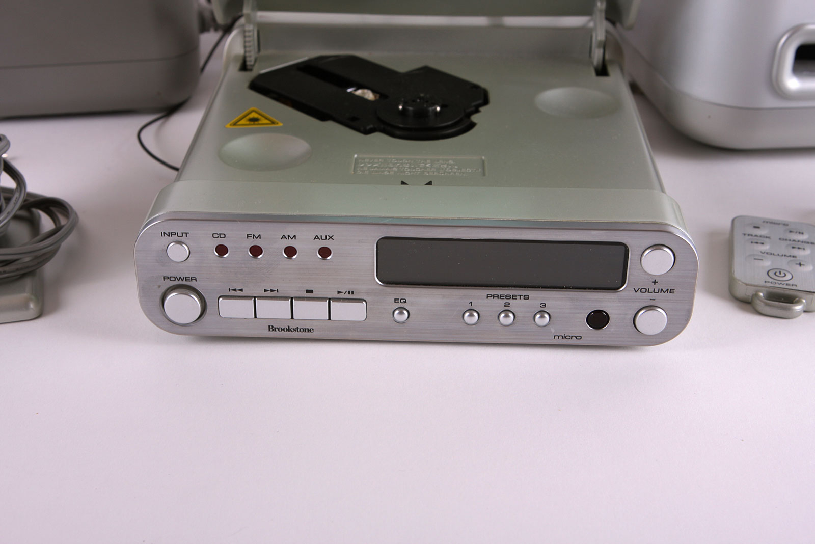 Brookstone Micro Bookshelf Stereo System