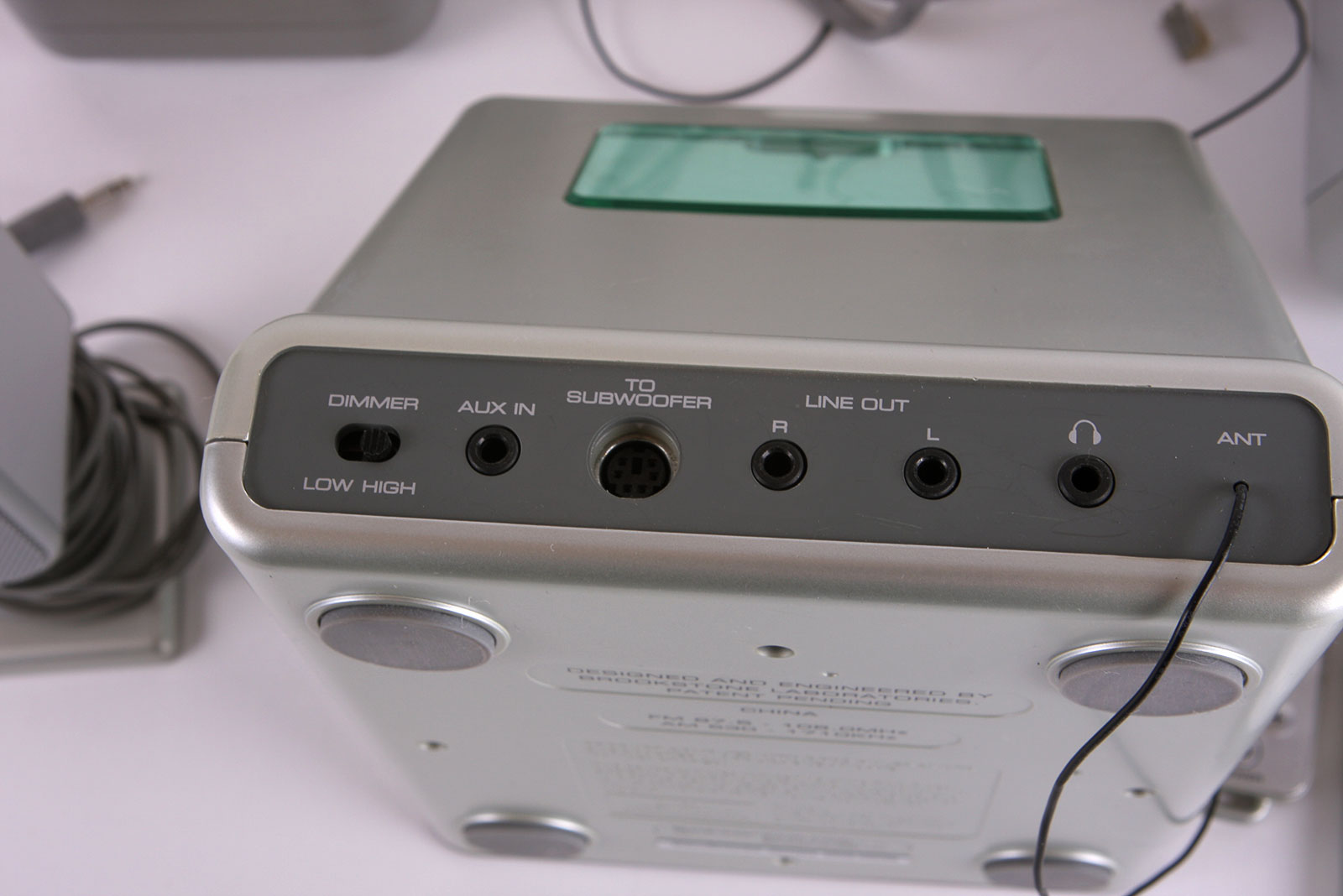 Brookstone Micro Bookshelf Stereo System