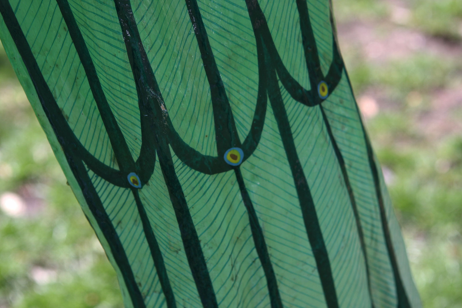 Large Signed Sergio Bustamante Paper Mache Parrot