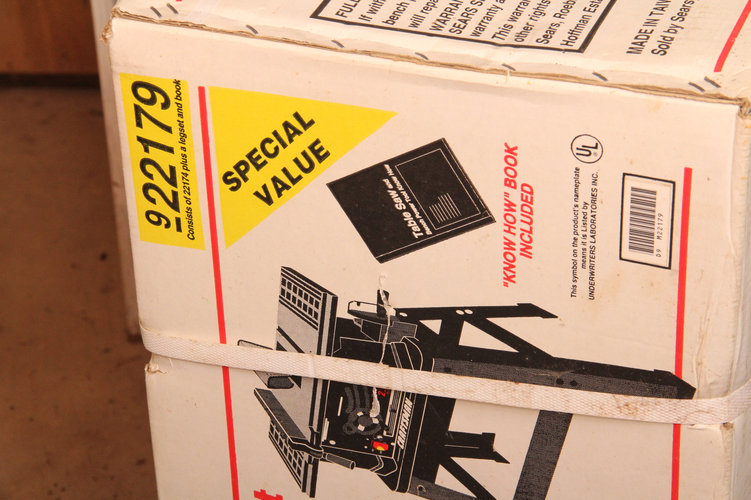 Craftsman 10-Inch Table Saw with Legset