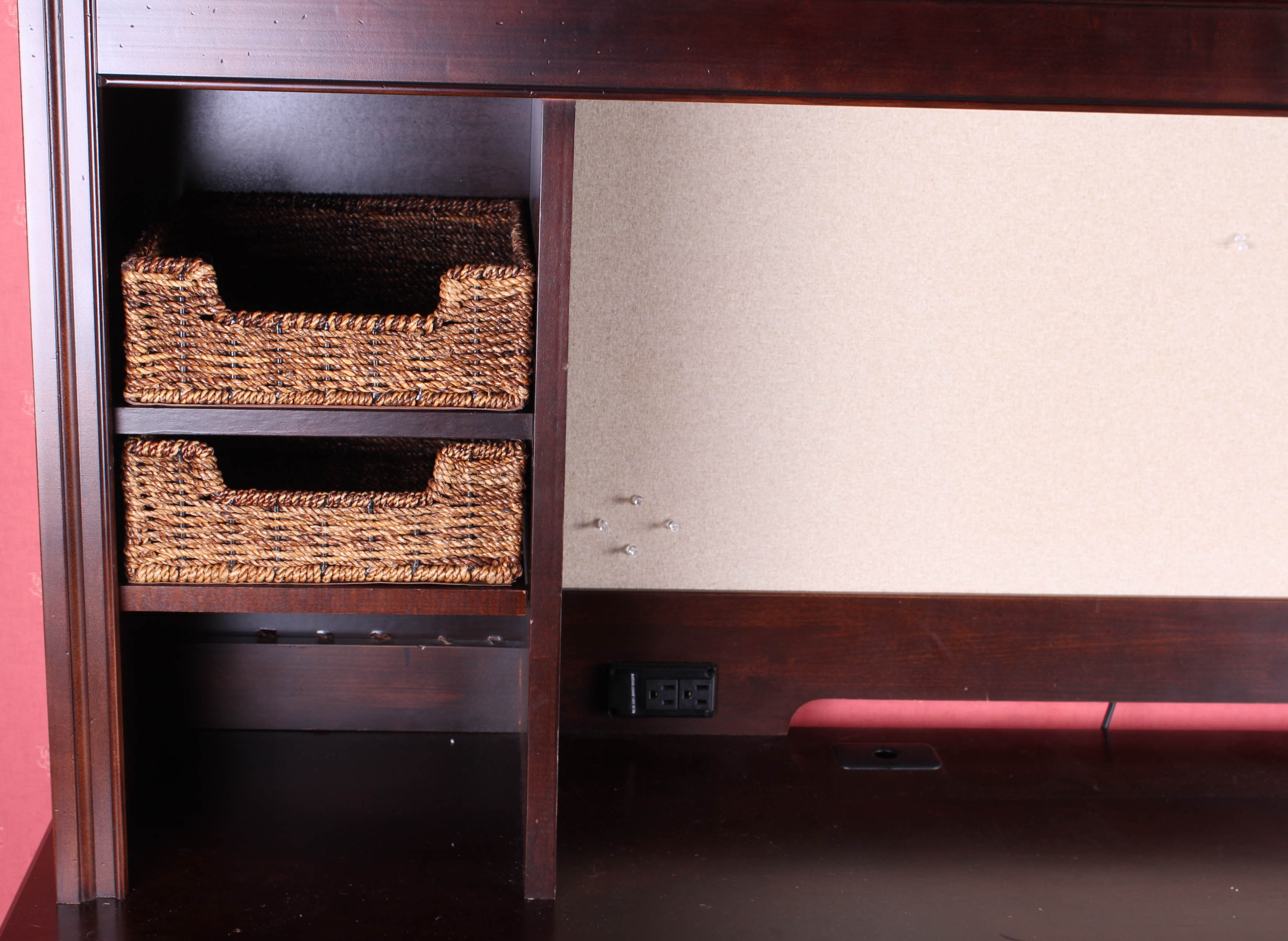 Stanley Furniture Office Desk with Hutch