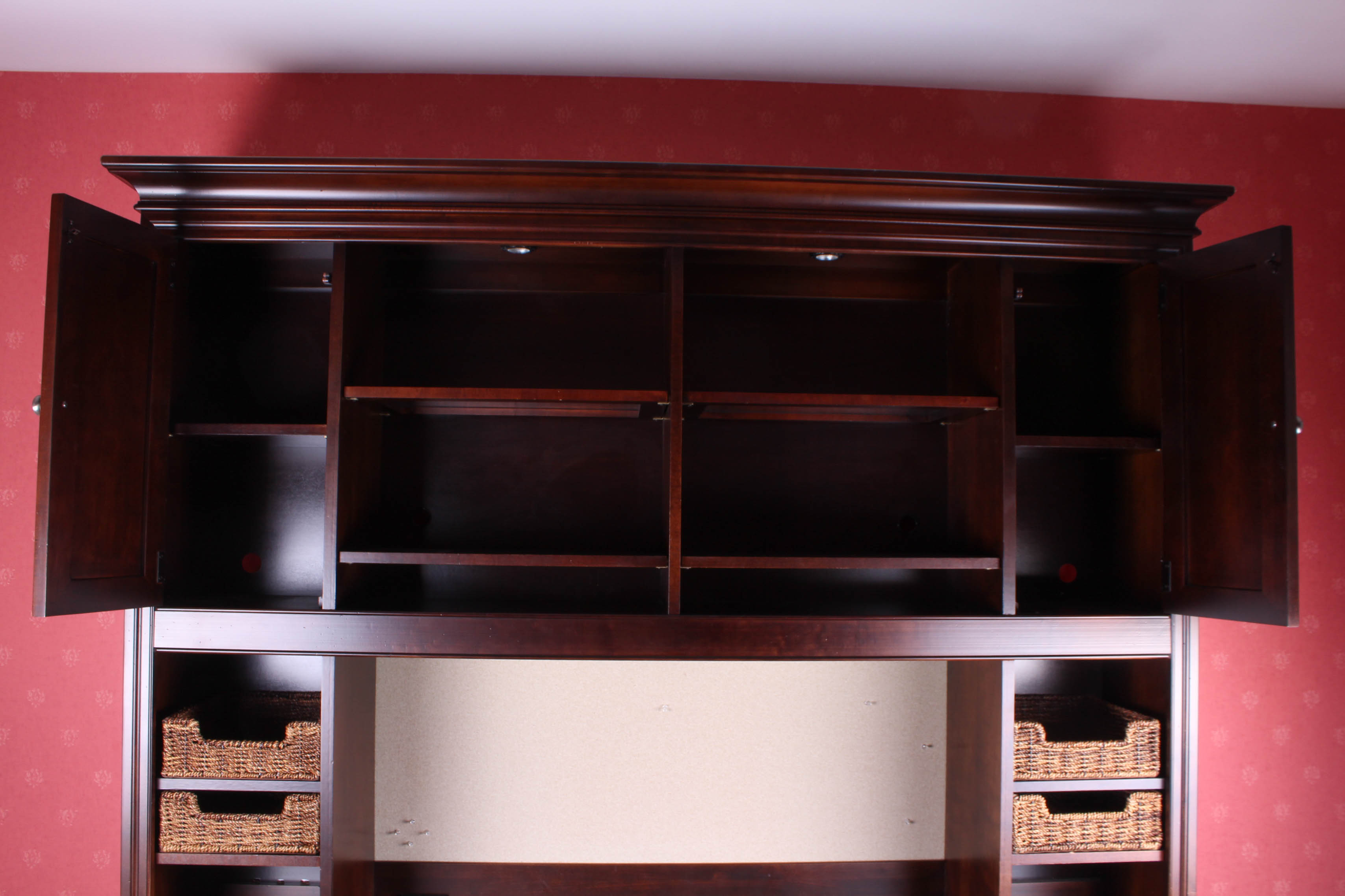 Stanley Furniture Office Desk with Hutch