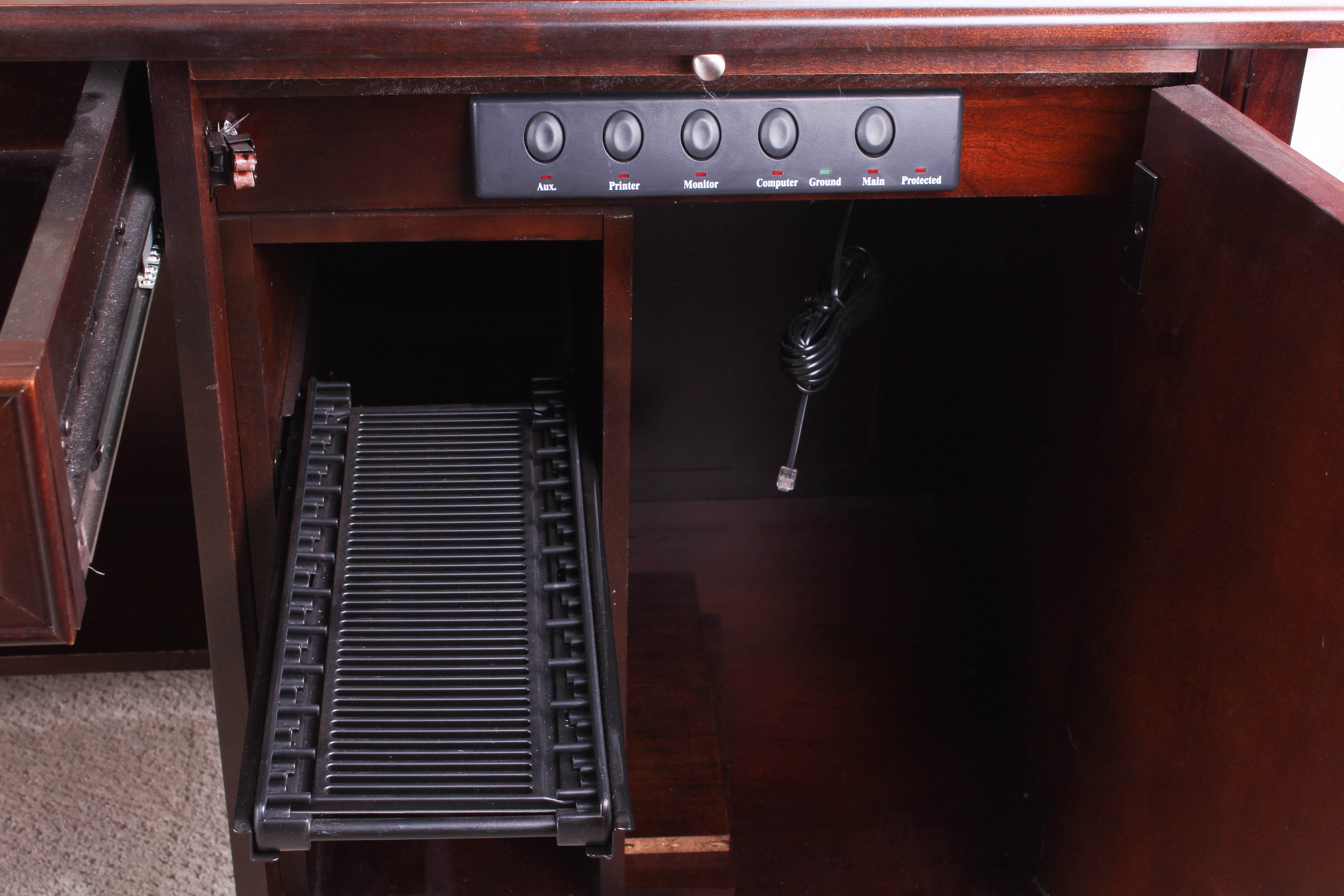 Stanley Furniture Office Desk with Hutch