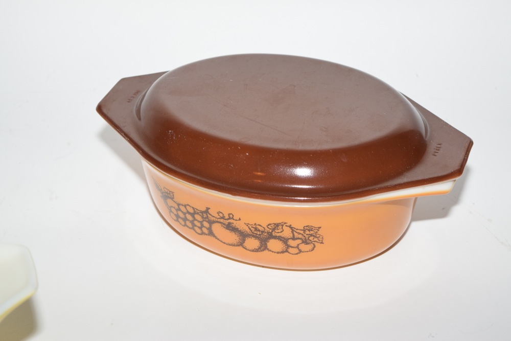 Vintage Patterned and Colorful Pyrex and Fire King