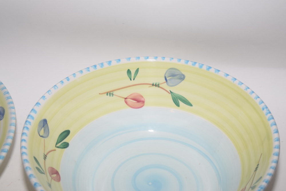 Extra Large Villa Romano Italian Ceramic Serving Bowls