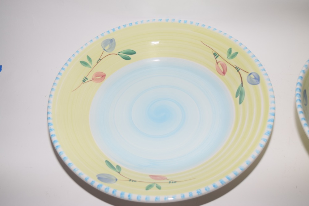 Extra Large Villa Romano Italian Ceramic Serving Bowls