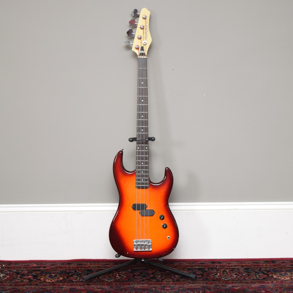 Karera PB-32 Electric Bass Guitar and Stand