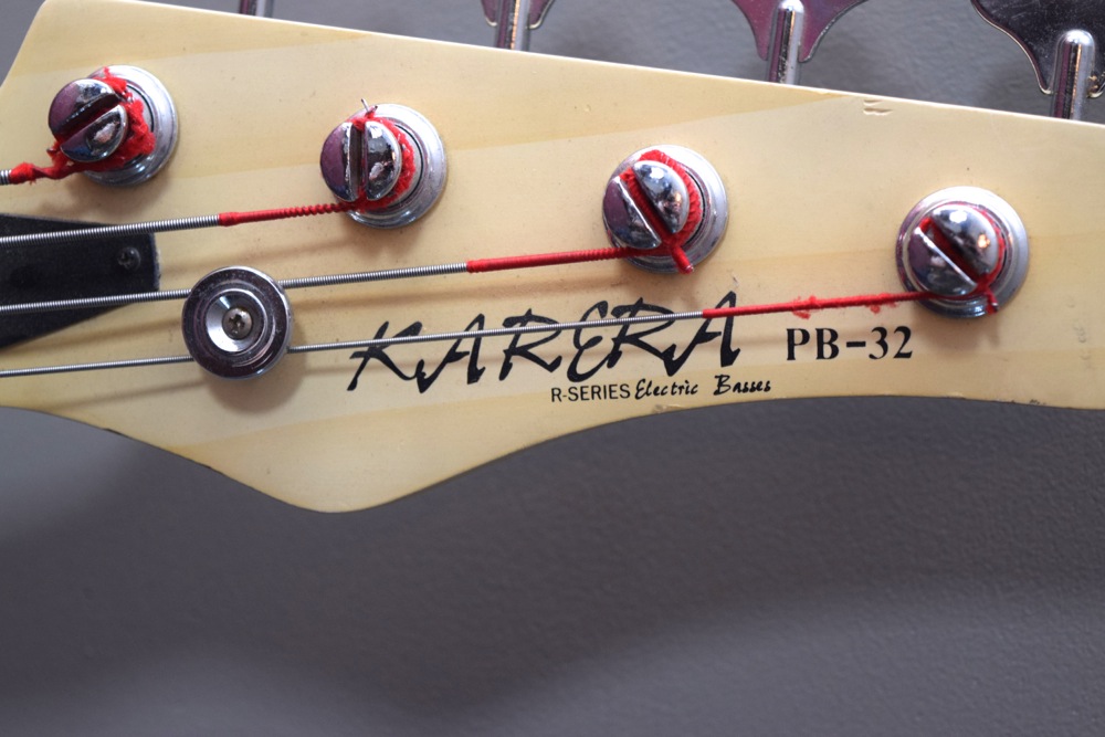 Karera PB-32 Electric Bass Guitar and Stand