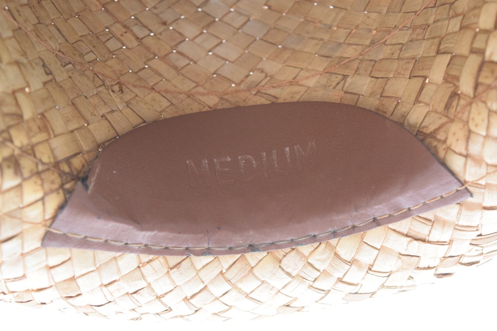 Pair of Mens Vintage Raffia Panama Hats