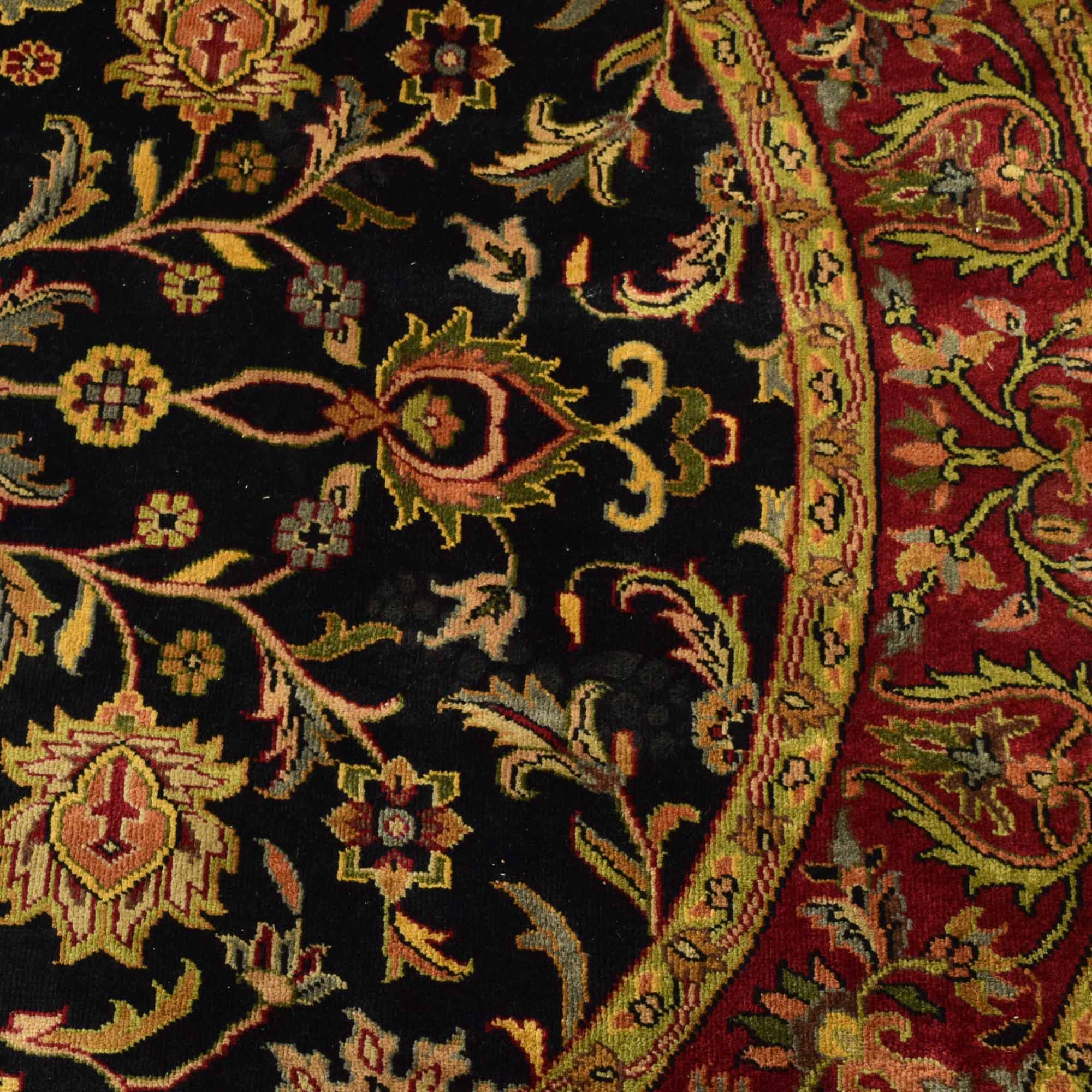 Round Agra Persian Style Rug