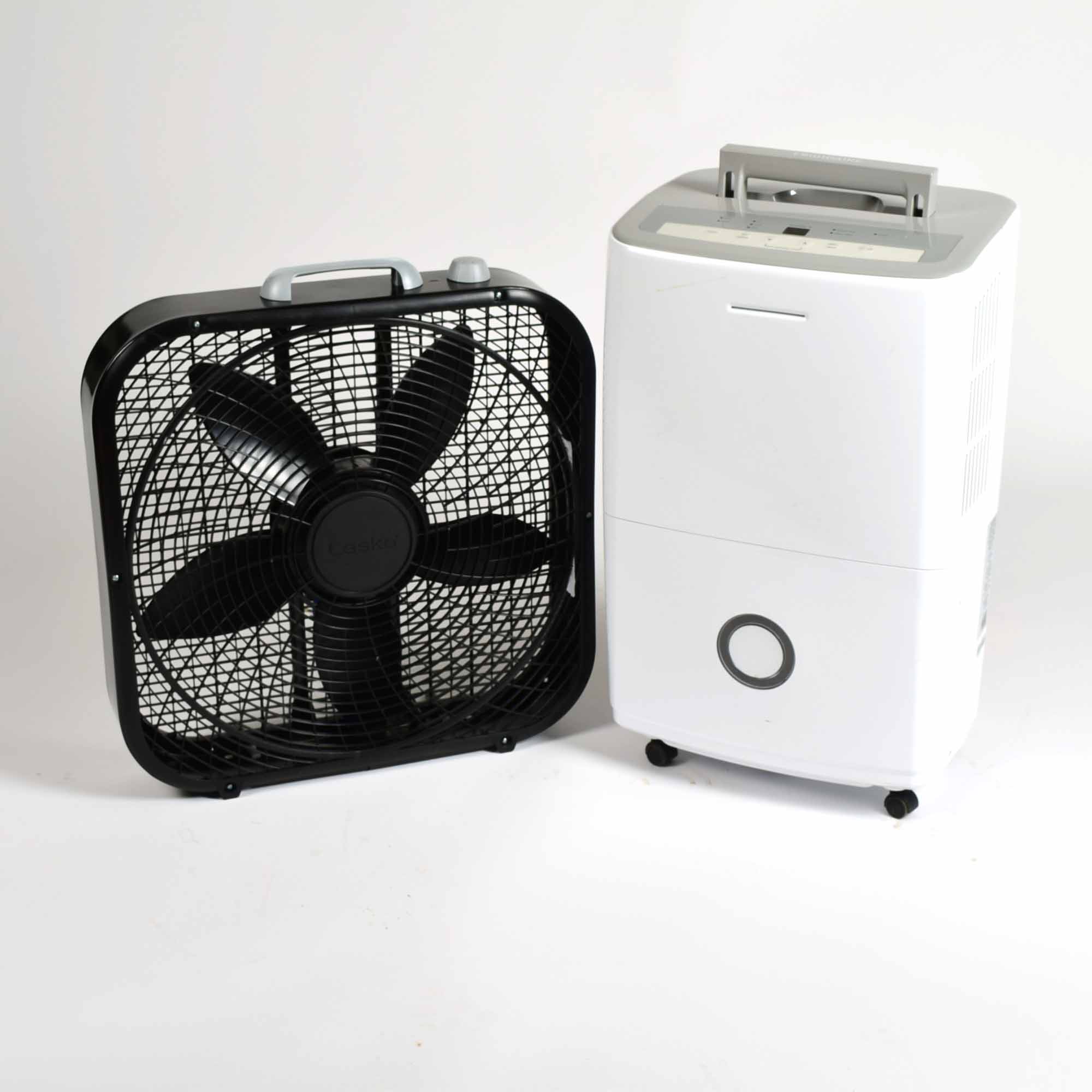 Frigidaire Dehumidifier and Box Fan