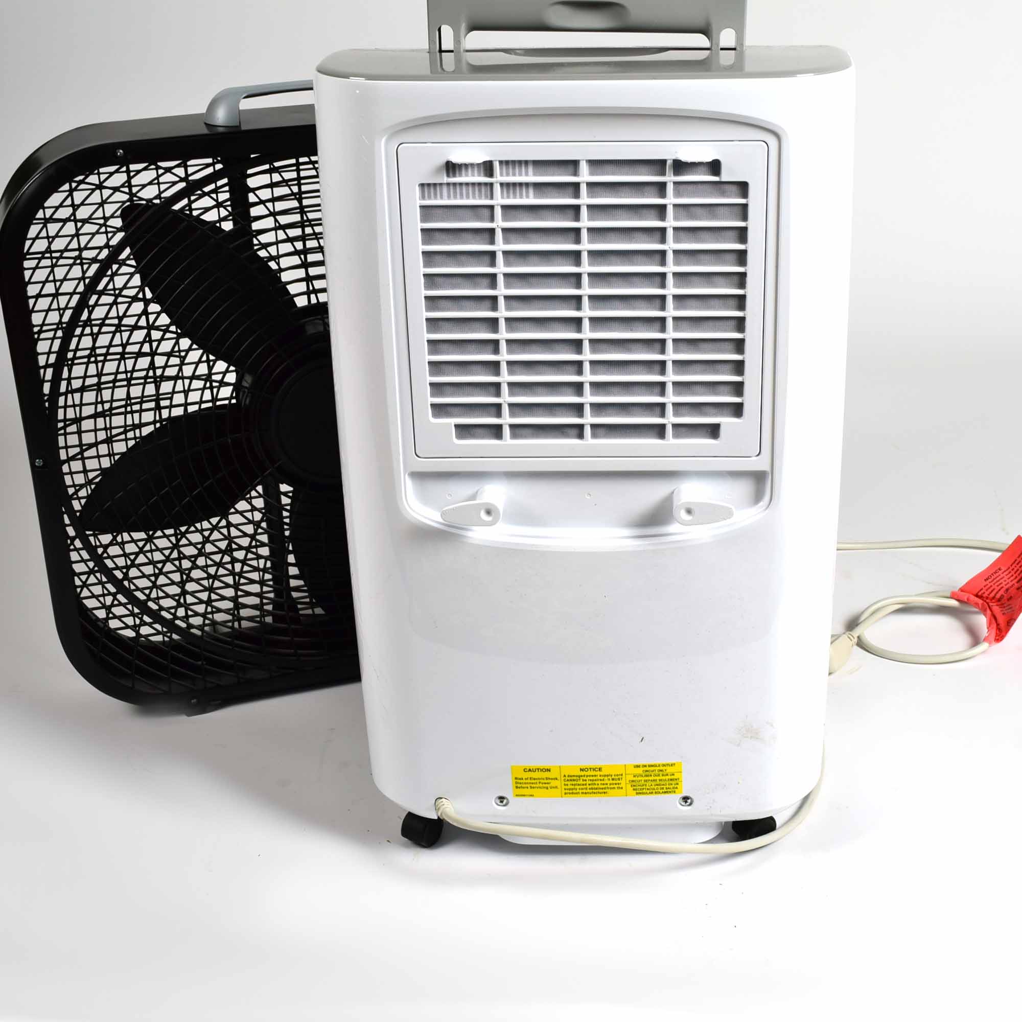 Frigidaire Dehumidifier and Box Fan