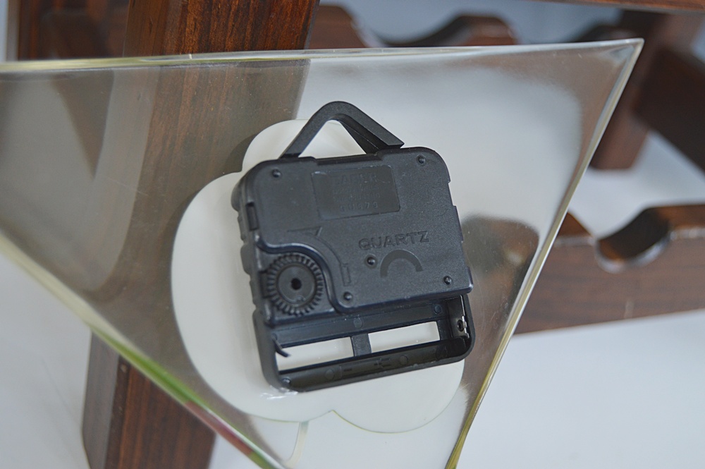 Wood Wine Racks and Martini Clock