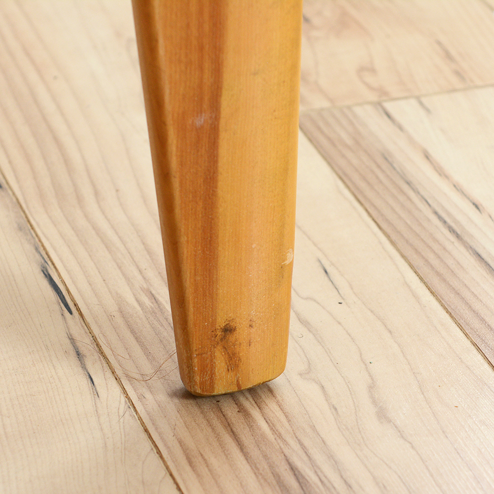 Mid Century Modern Heywood Wakefield Gateleg Dining Table and Chairs