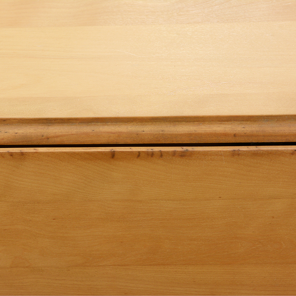 Mid Century Modern Heywood Wakefield Gateleg Dining Table and Chairs