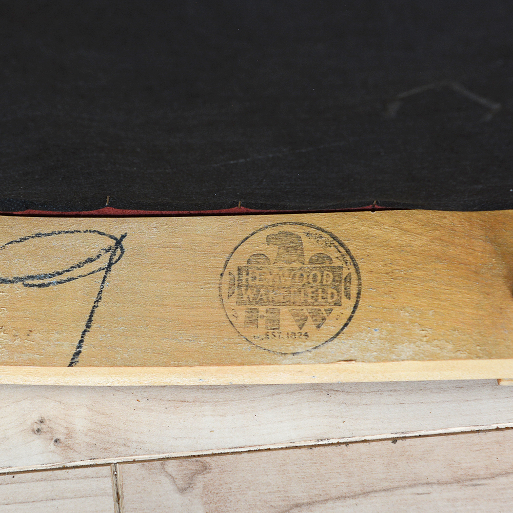 Mid Century Modern Heywood Wakefield Gateleg Dining Table and Chairs