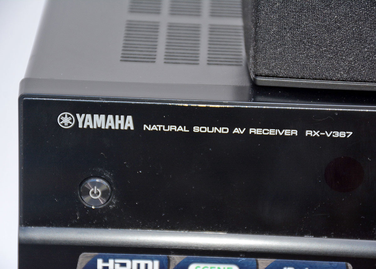 Yamaha Natural Sound AV Receiver RX-V367 and Speakers