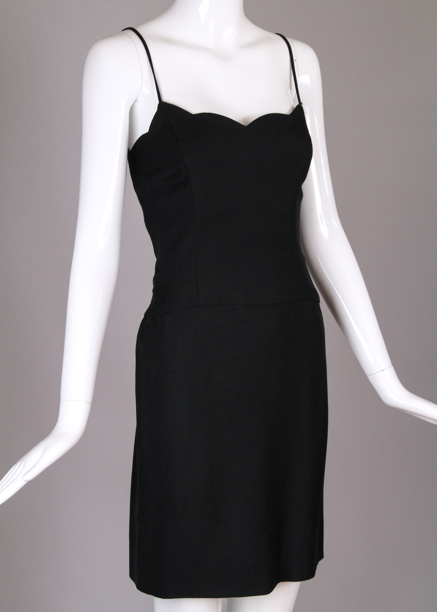Carolina Herrera Black Day Dress