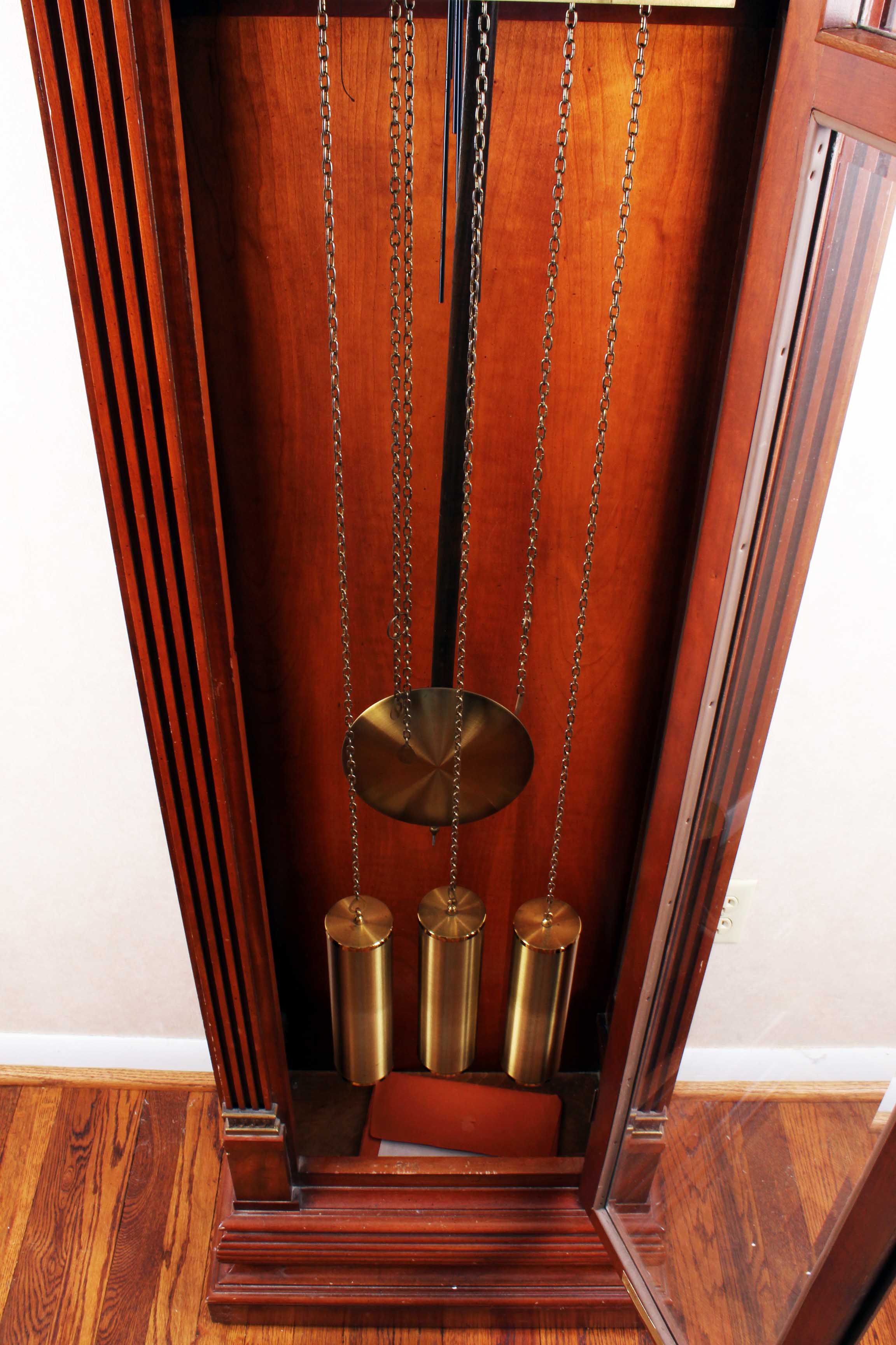 Vintage Herschede Grandfather Clock Model 325