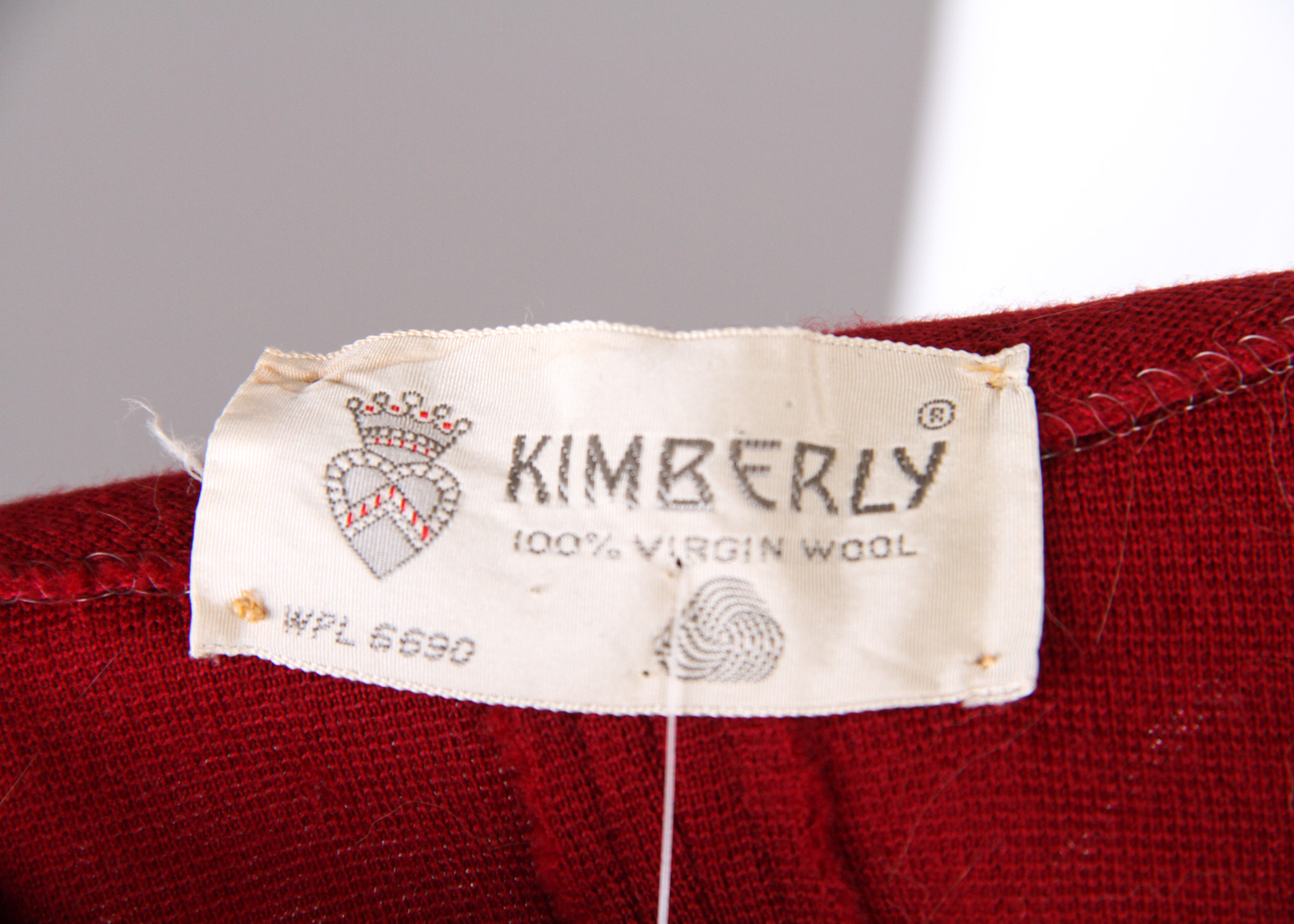 Vintage Kimberly Knit Buttoned Vest