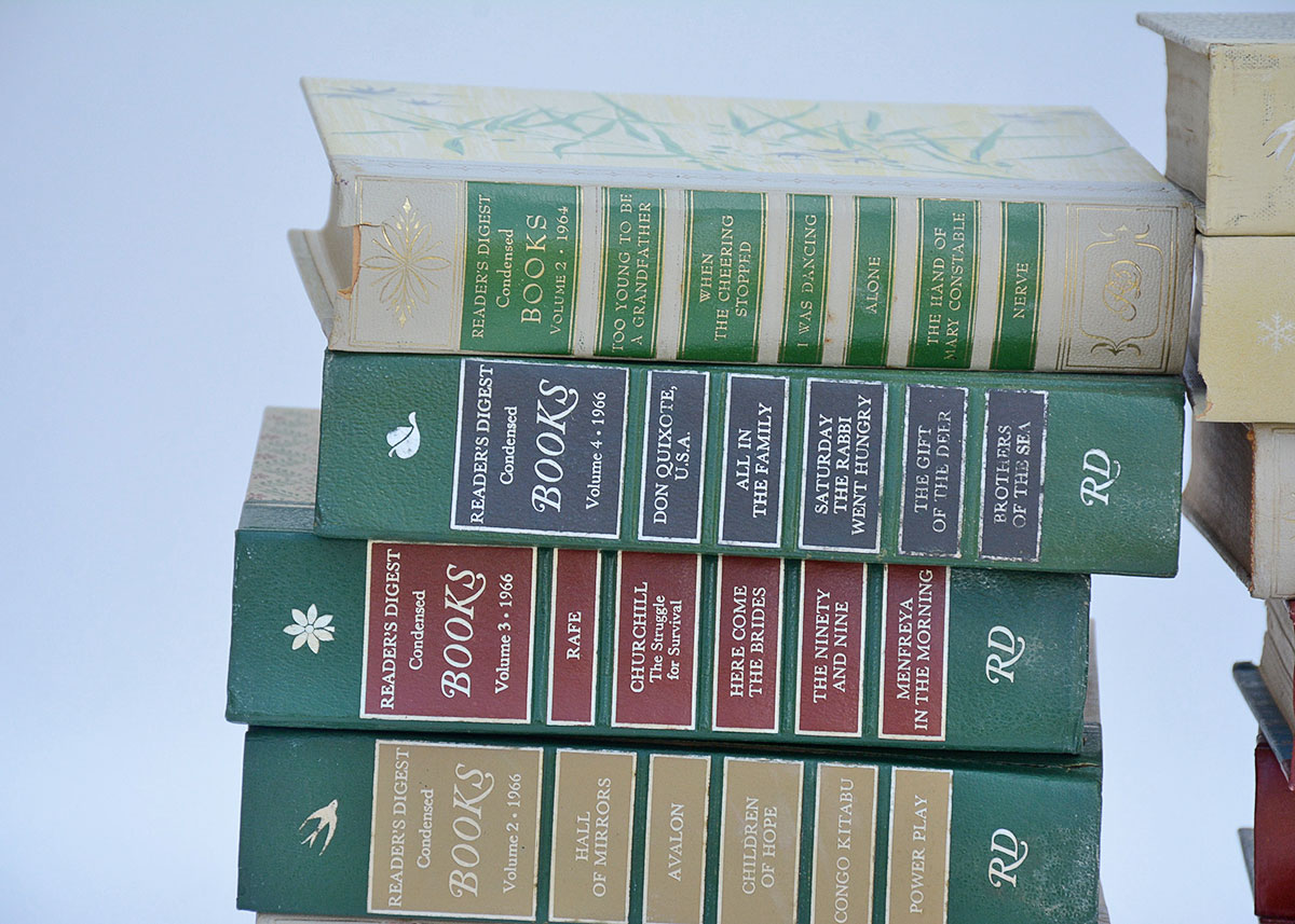 Extra Large Collection of Reader's Digest Books from the 1950s and 1960s