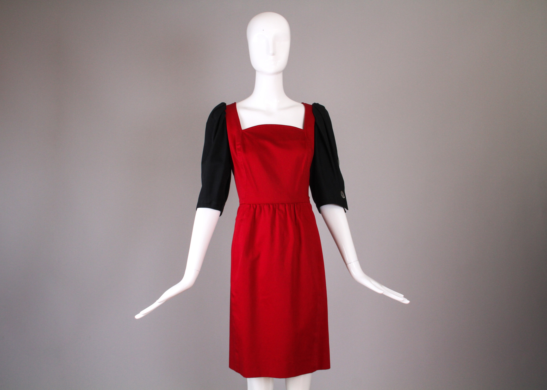 Yves Saint Laurent Peasant Day Dress