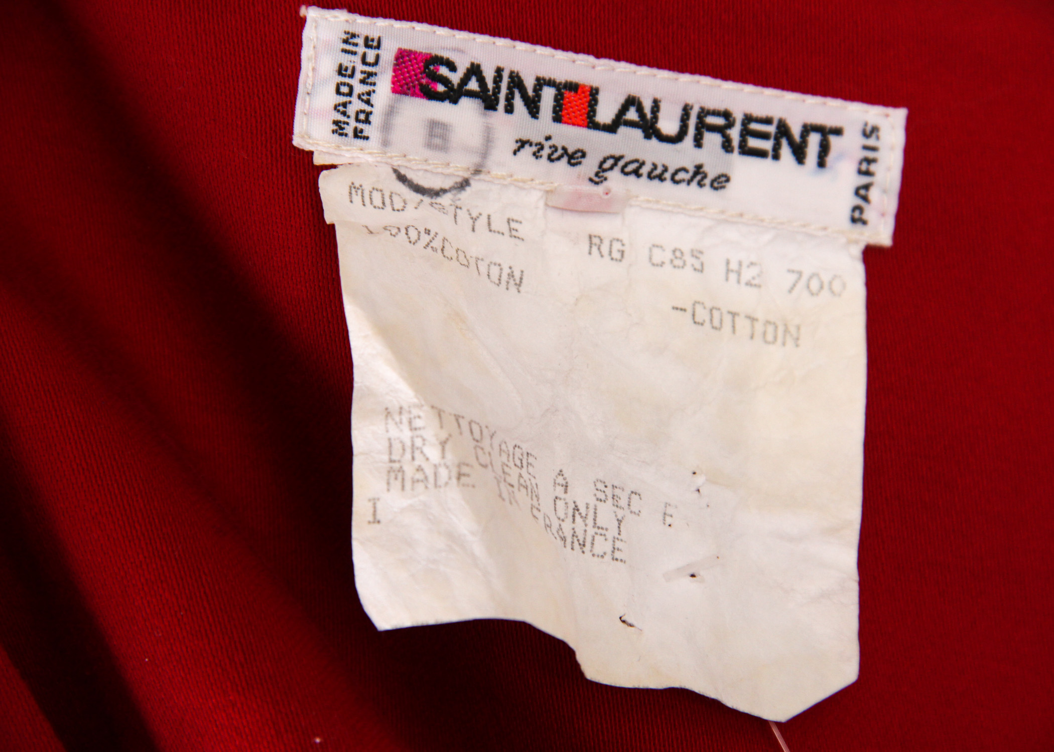 Yves Saint Laurent Peasant Day Dress