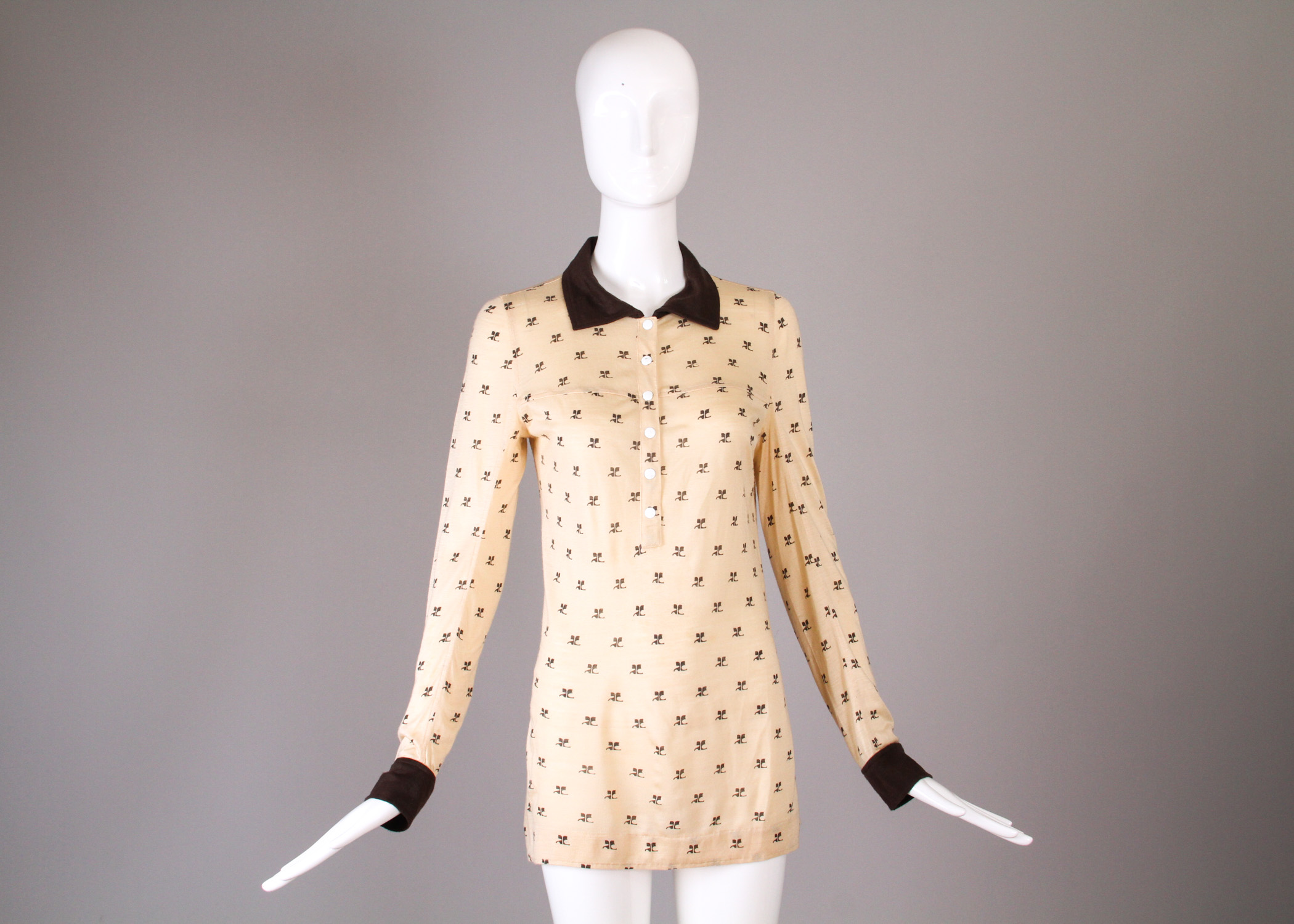 Two Vintage Courrèges Tops