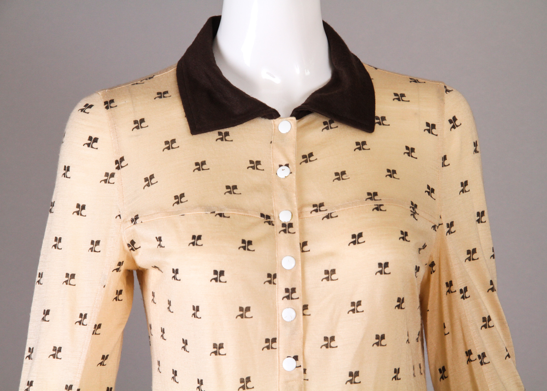 Two Vintage Courrèges Tops