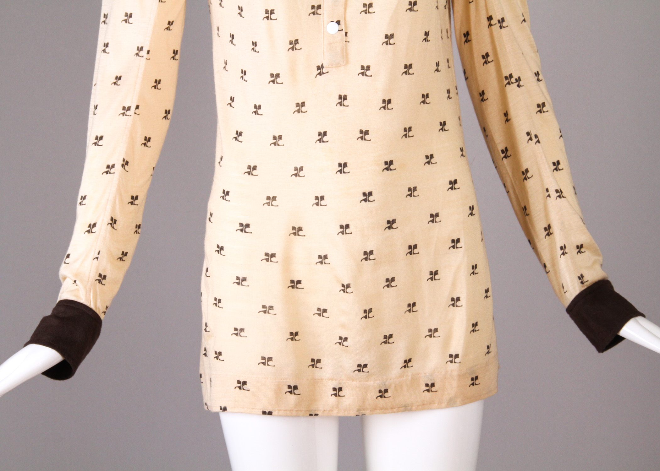 Two Vintage Courrèges Tops