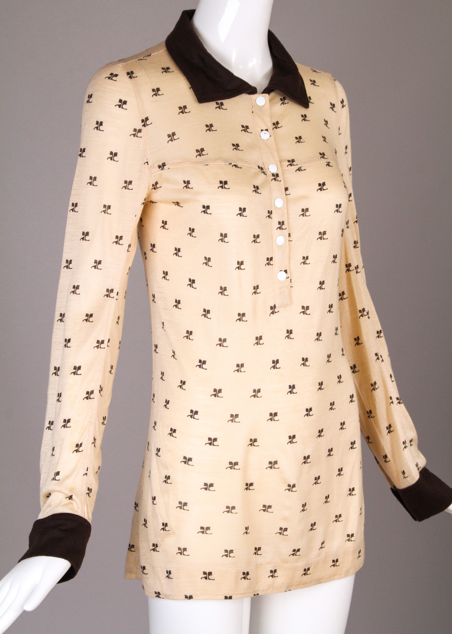 Two Vintage Courrèges Tops