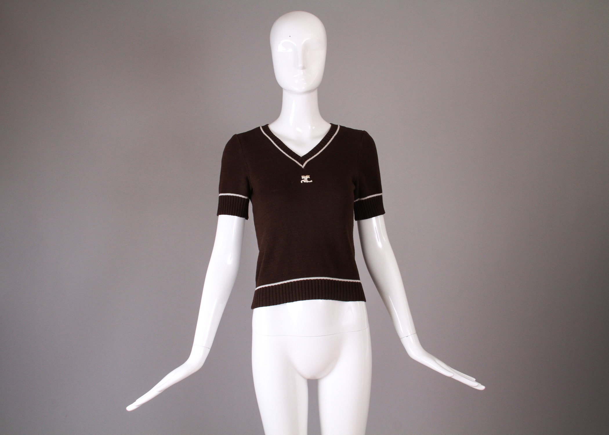 Two Vintage Courrèges Tops