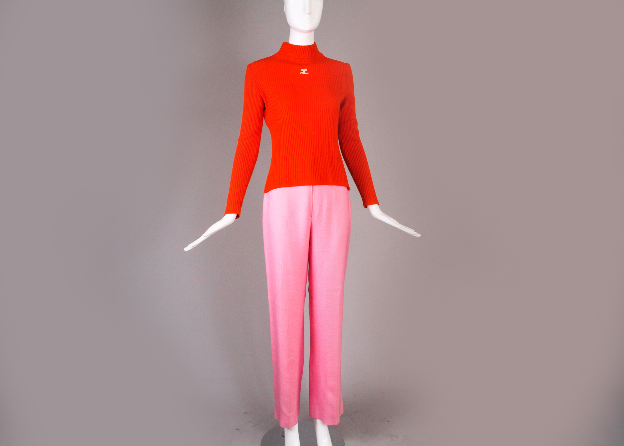 Vintage Courrèges Knit Top with Pants