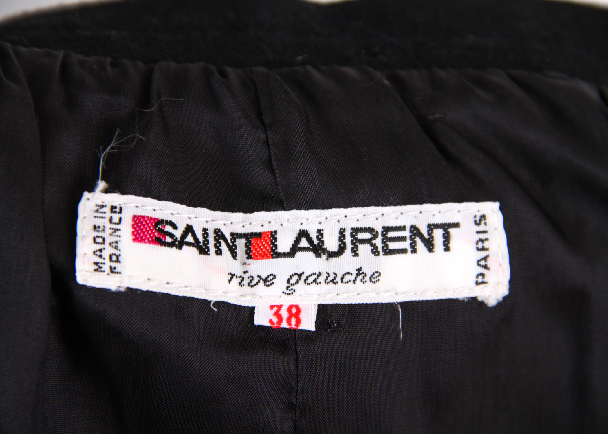 Six Vintage Chanel and Yves Saint Laurent Pencil Skirts