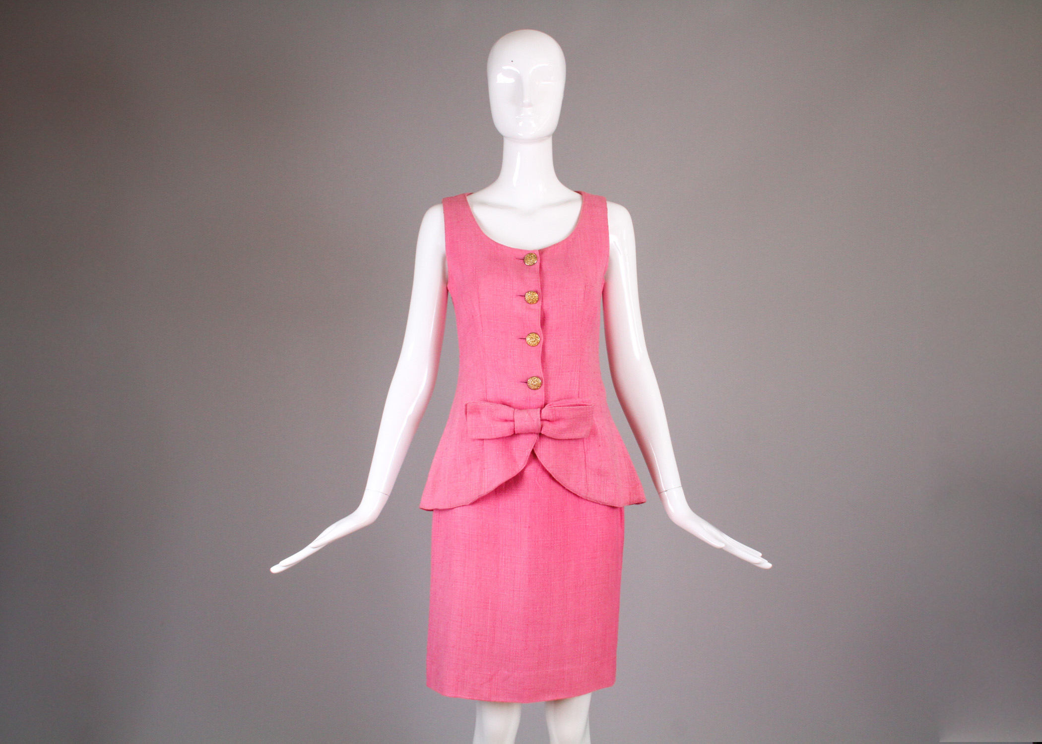 Vintage Christian Lacroix Pink Ensemble
