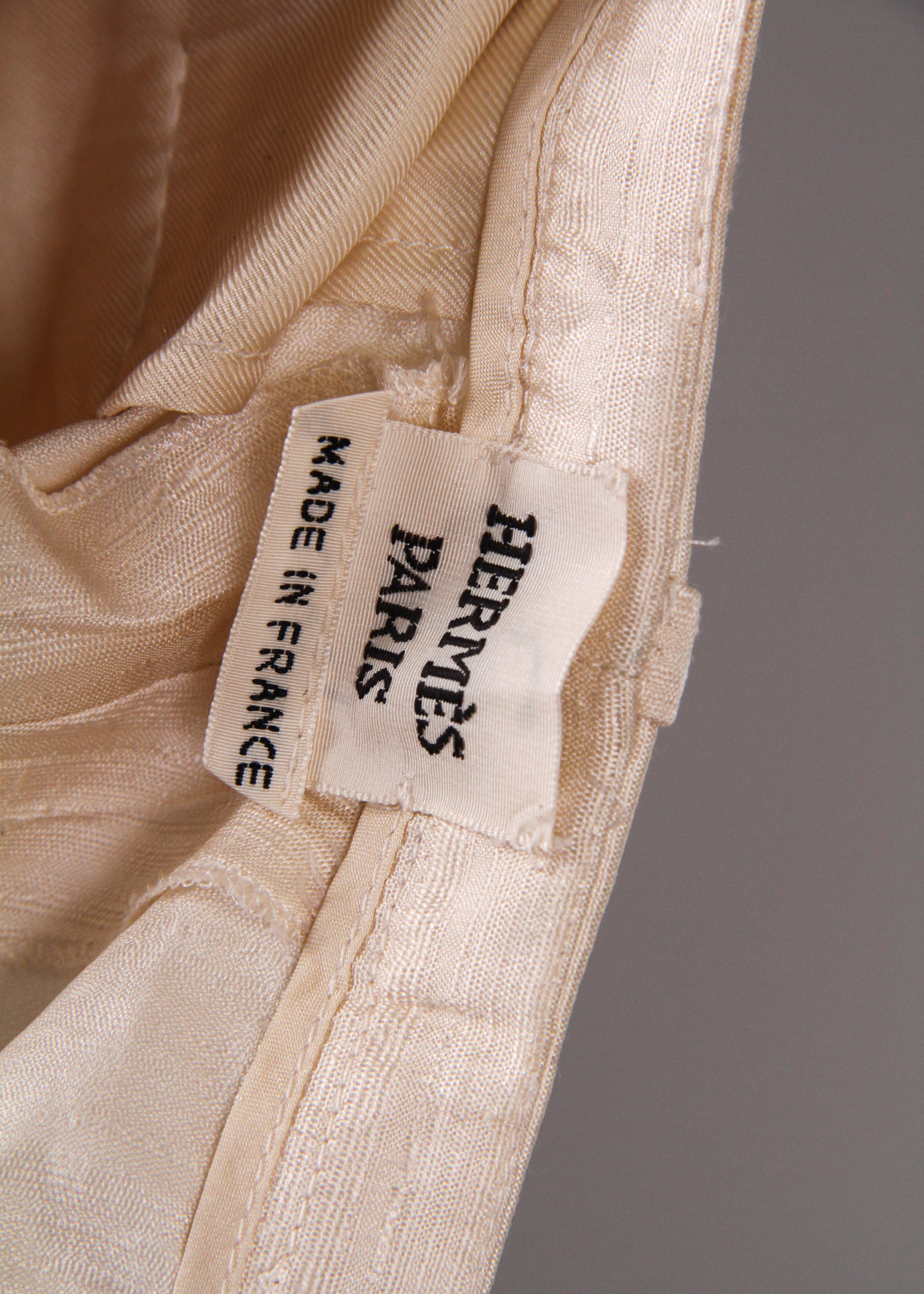 Two Pairs of Vintage Hermès Pants and Hermes Corduroy Jacket