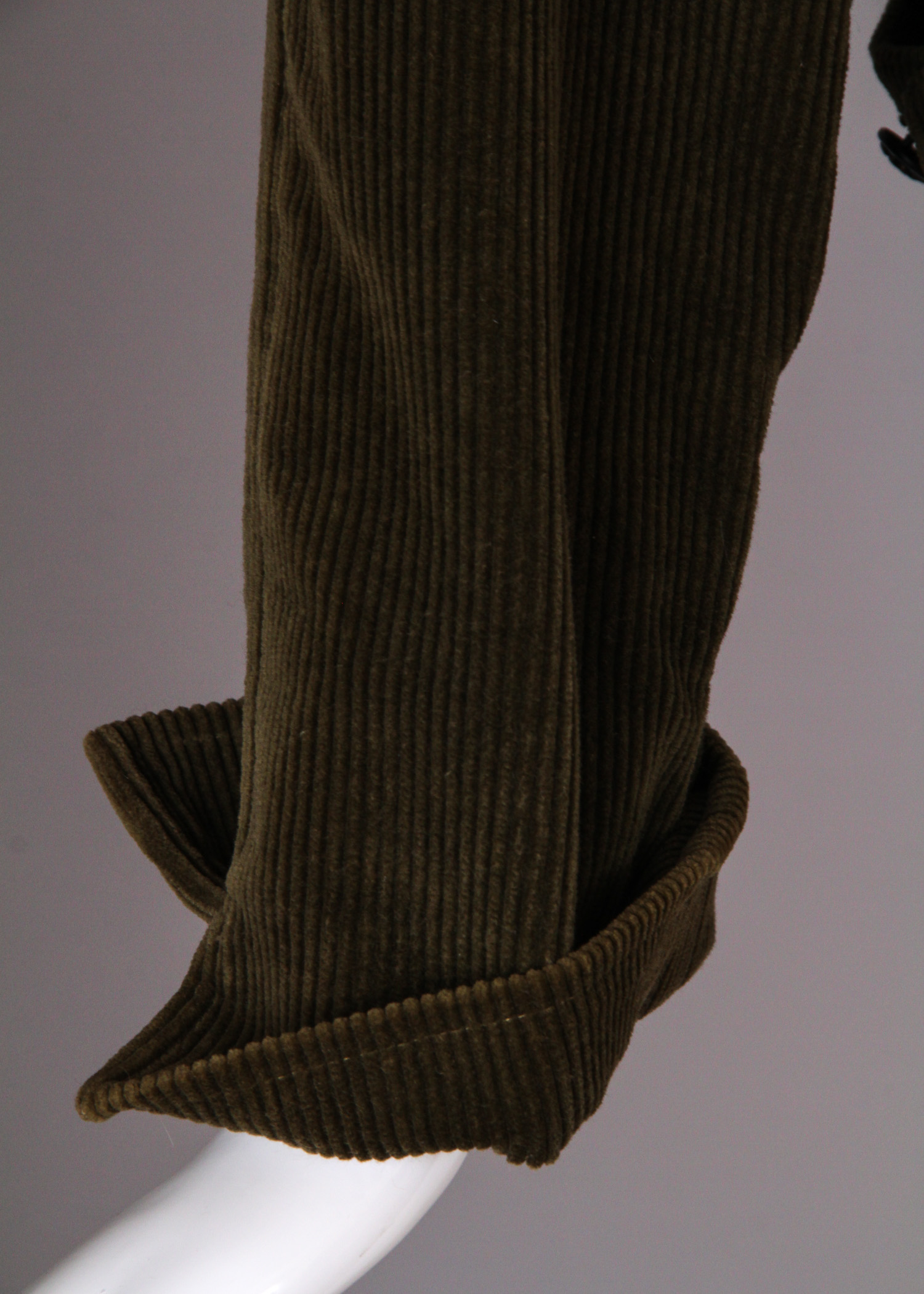 Two Pairs of Vintage Hermès Pants and Hermes Corduroy Jacket