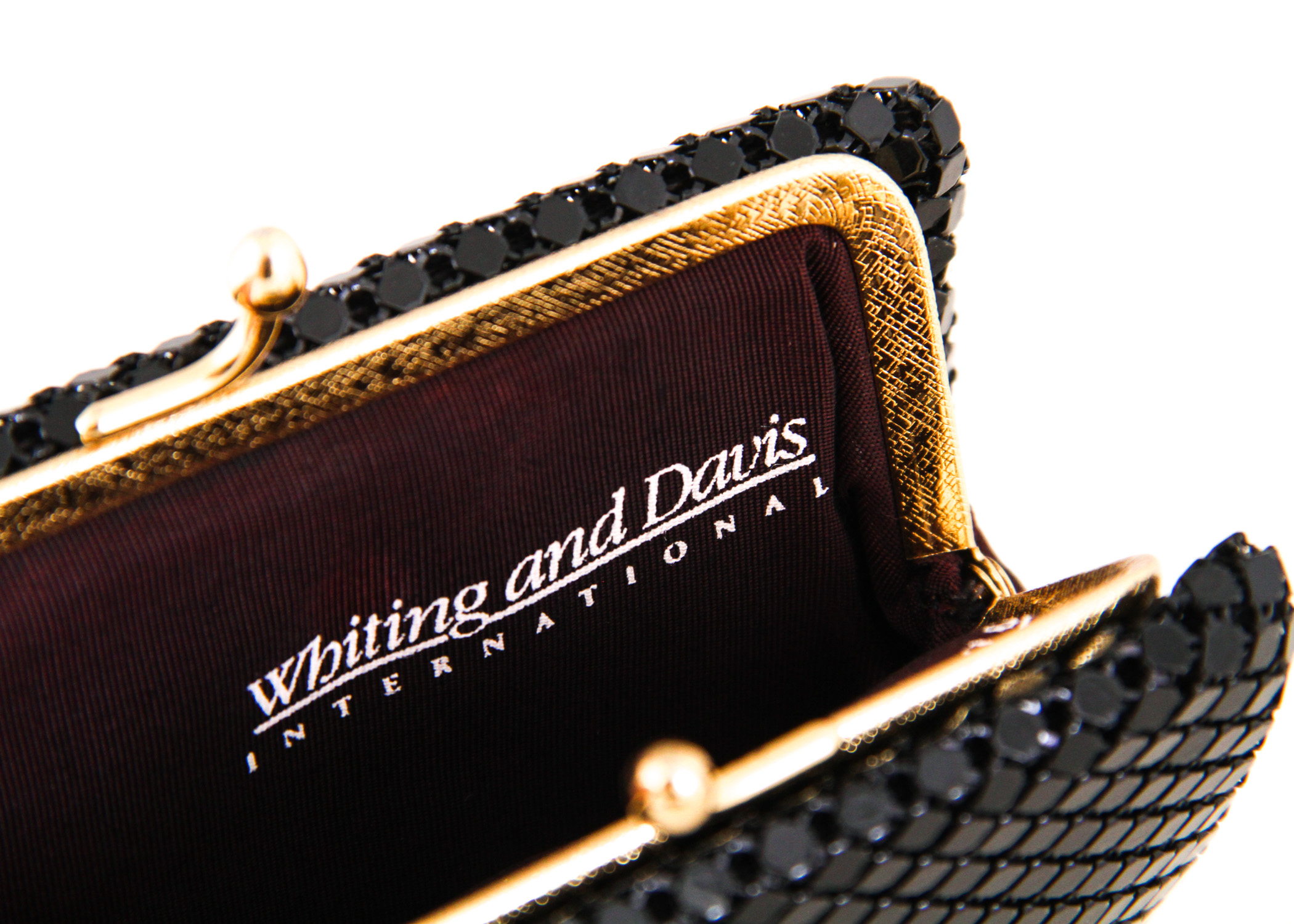 Vintage Black Mesh Wallets
