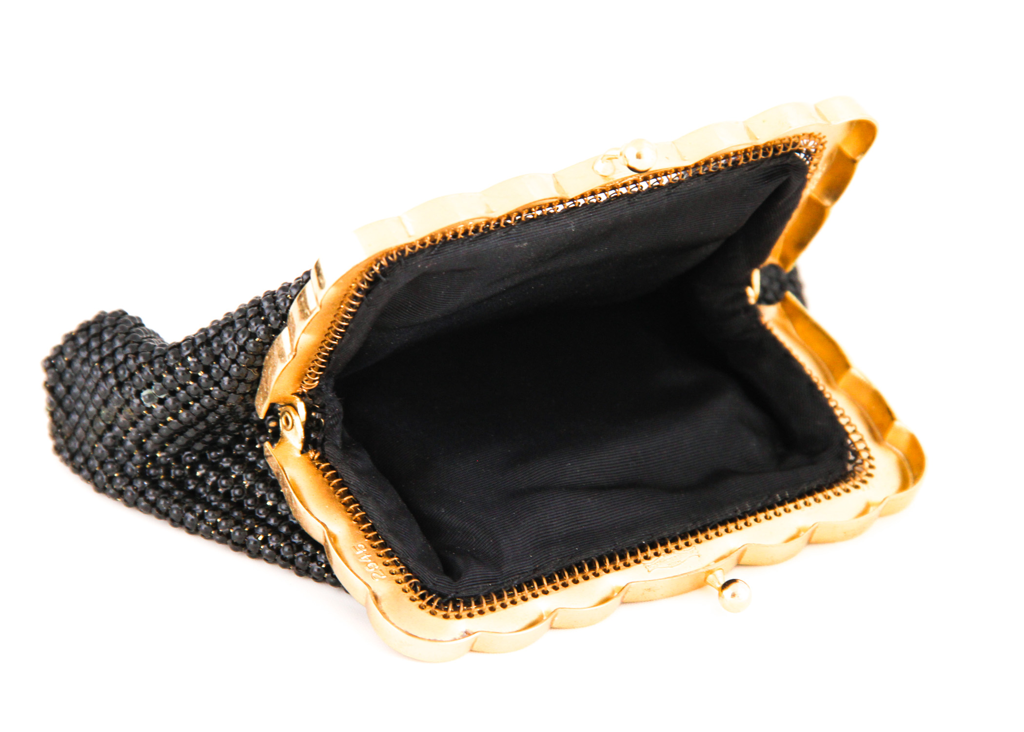 Vintage Black Mesh Wallets