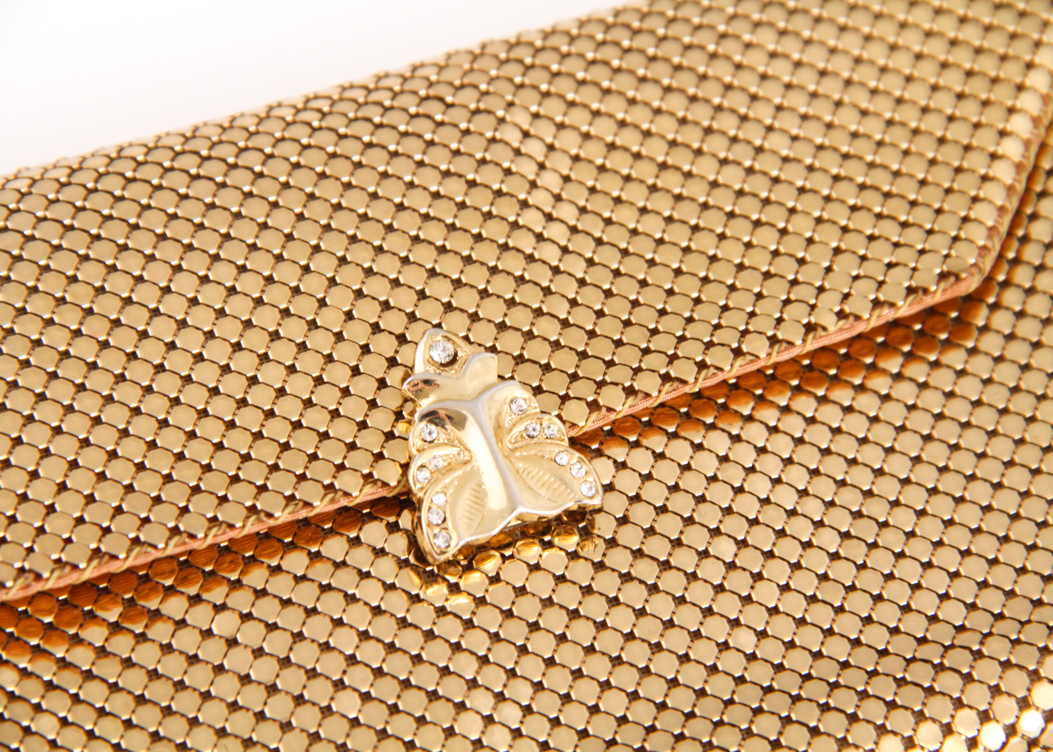 Vintage Gold Disco Clutch Handbags