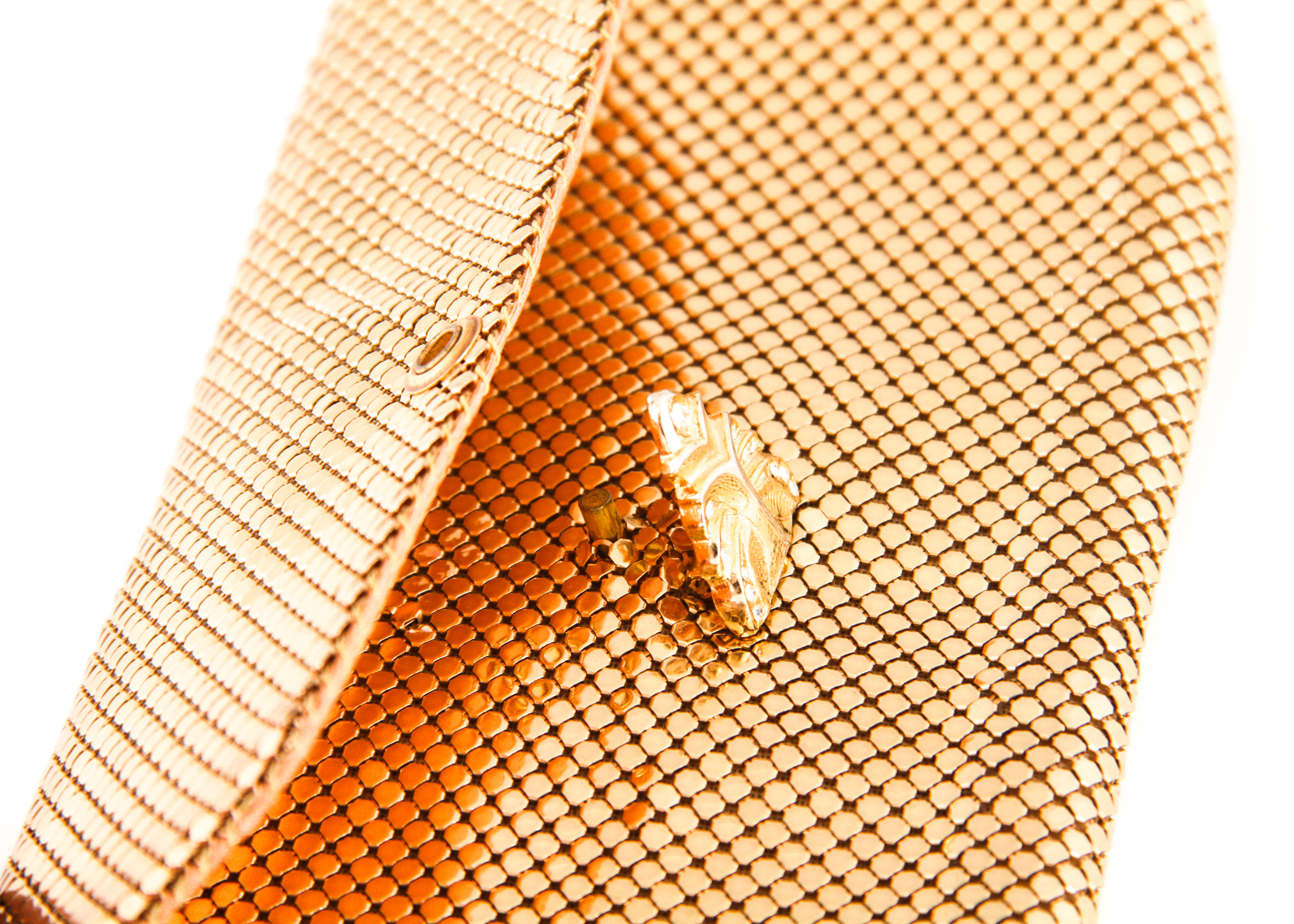 Vintage Gold Disco Clutch Handbags