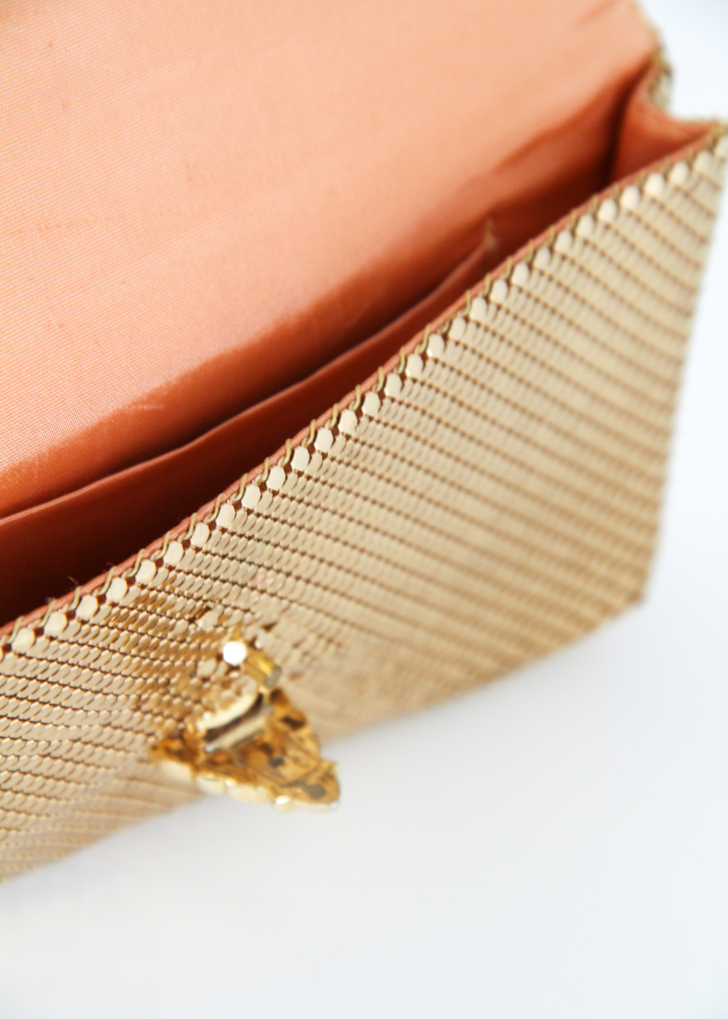 Vintage Gold Disco Clutch Handbags