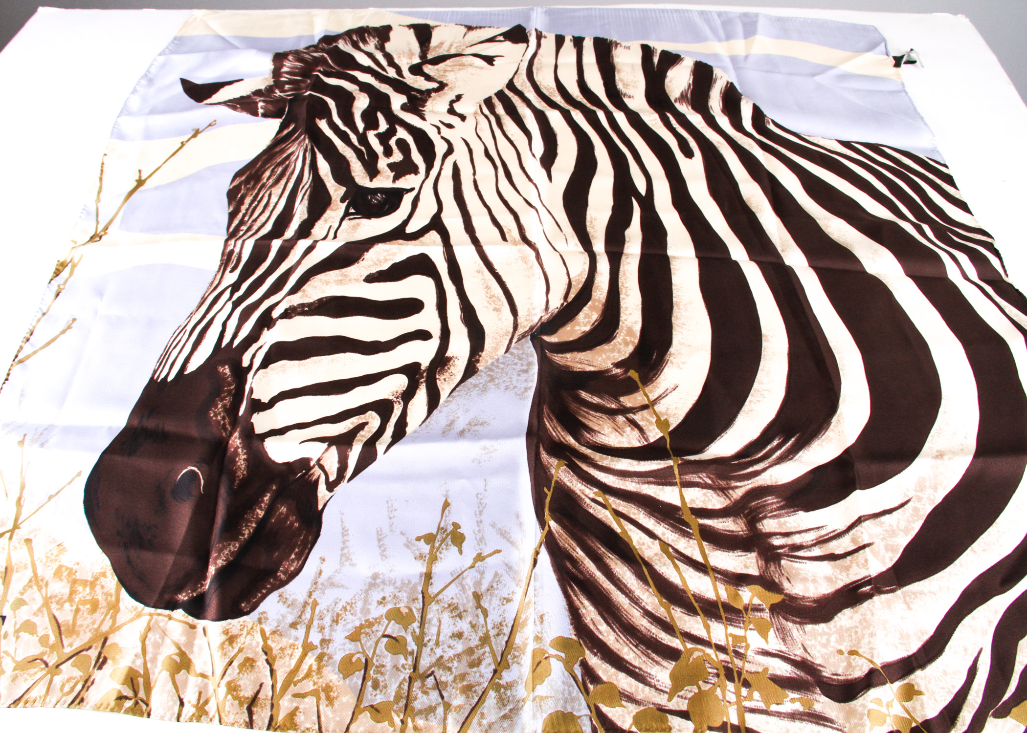 Four Vintage Abercrombie & Fitch Scarves