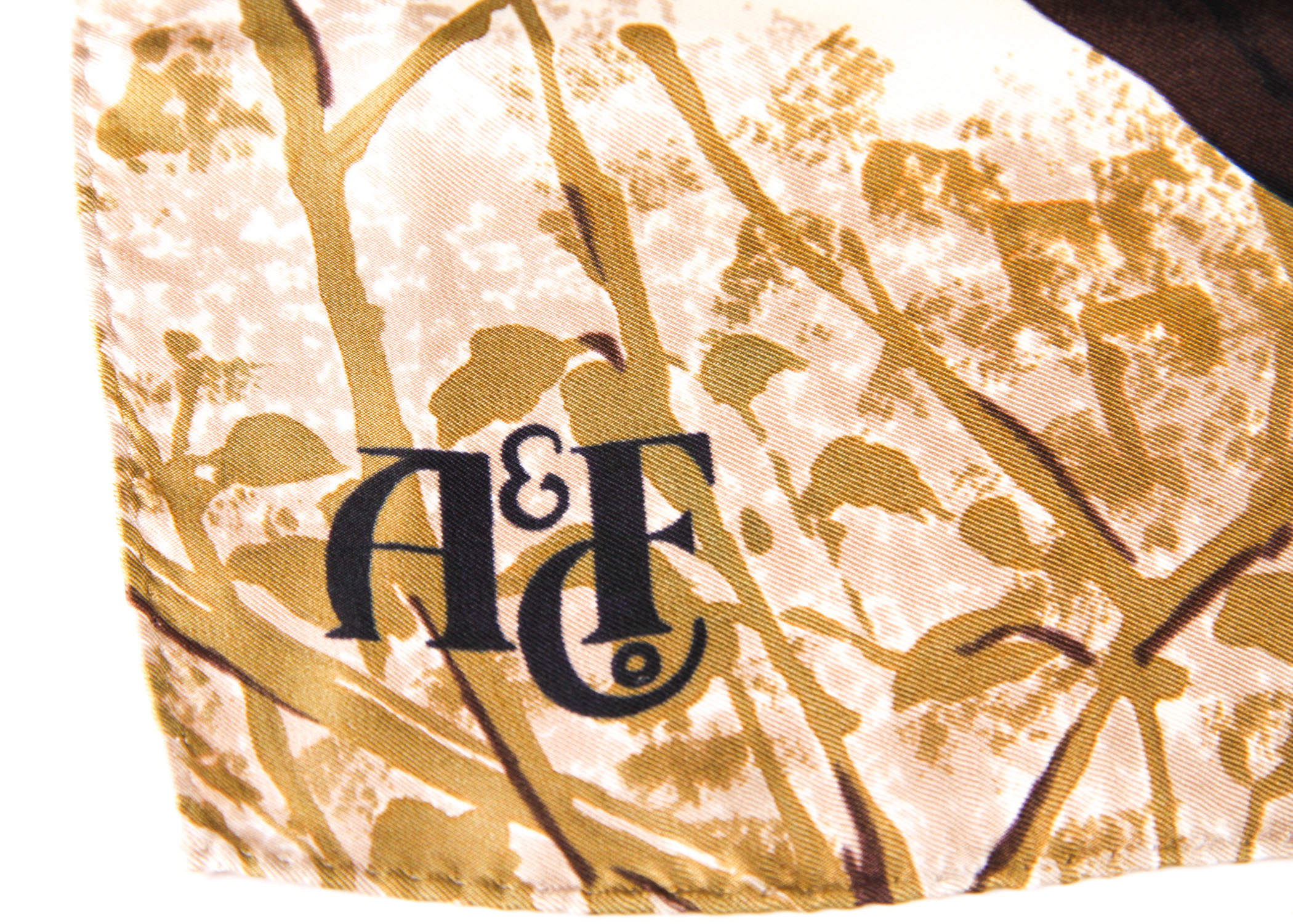 Four Vintage Abercrombie & Fitch Scarves