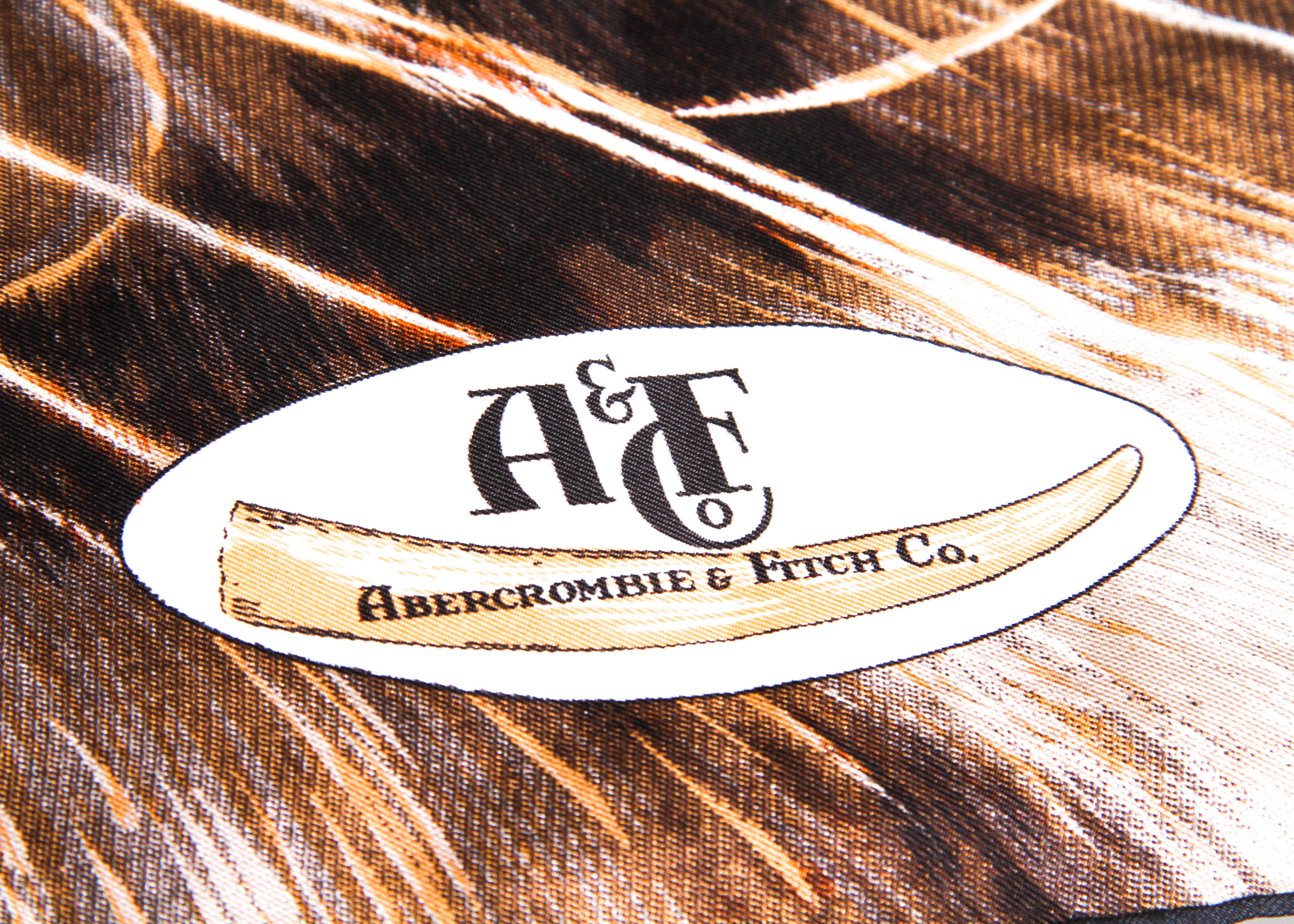 Four Vintage Abercrombie & Fitch Scarves