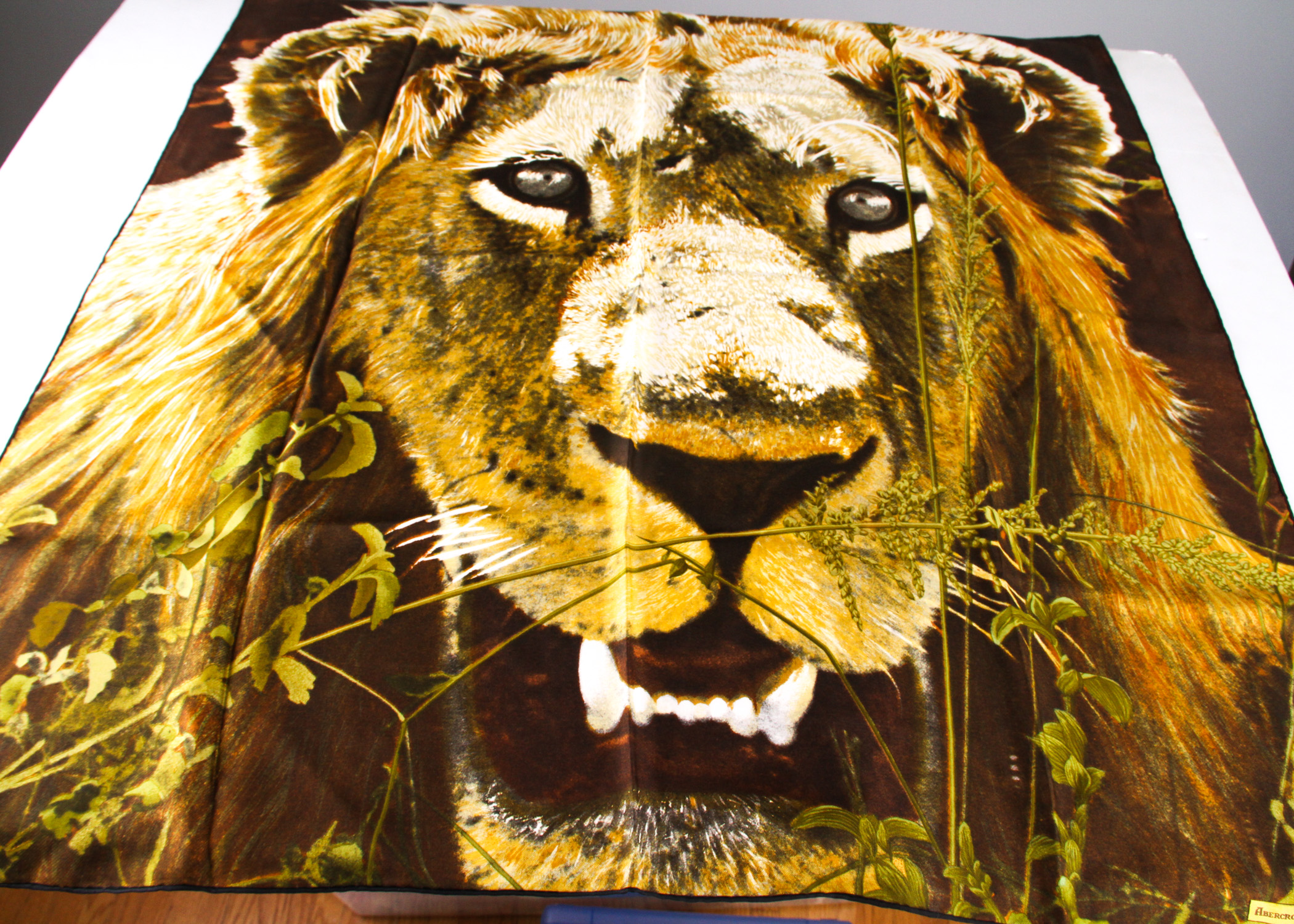 Four Vintage Abercrombie & Fitch Scarves