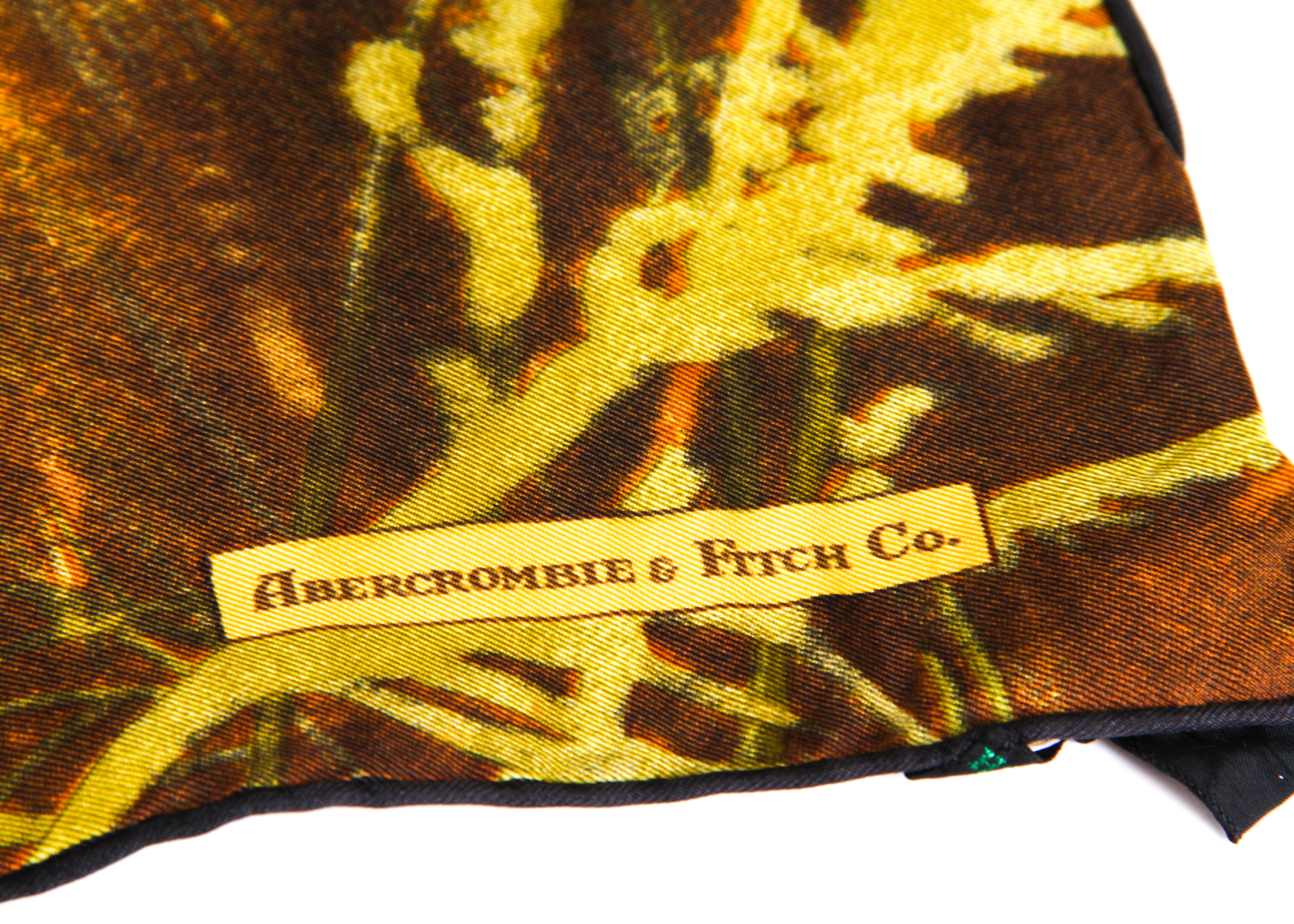 Four Vintage Abercrombie & Fitch Scarves