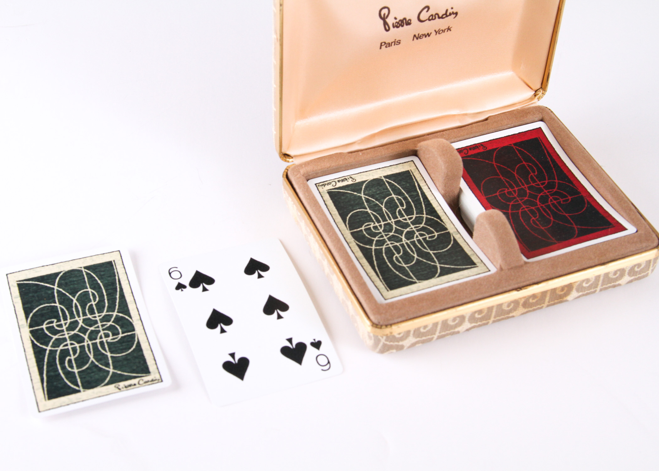 Vintage Pierre  Cardin Playing Card Set