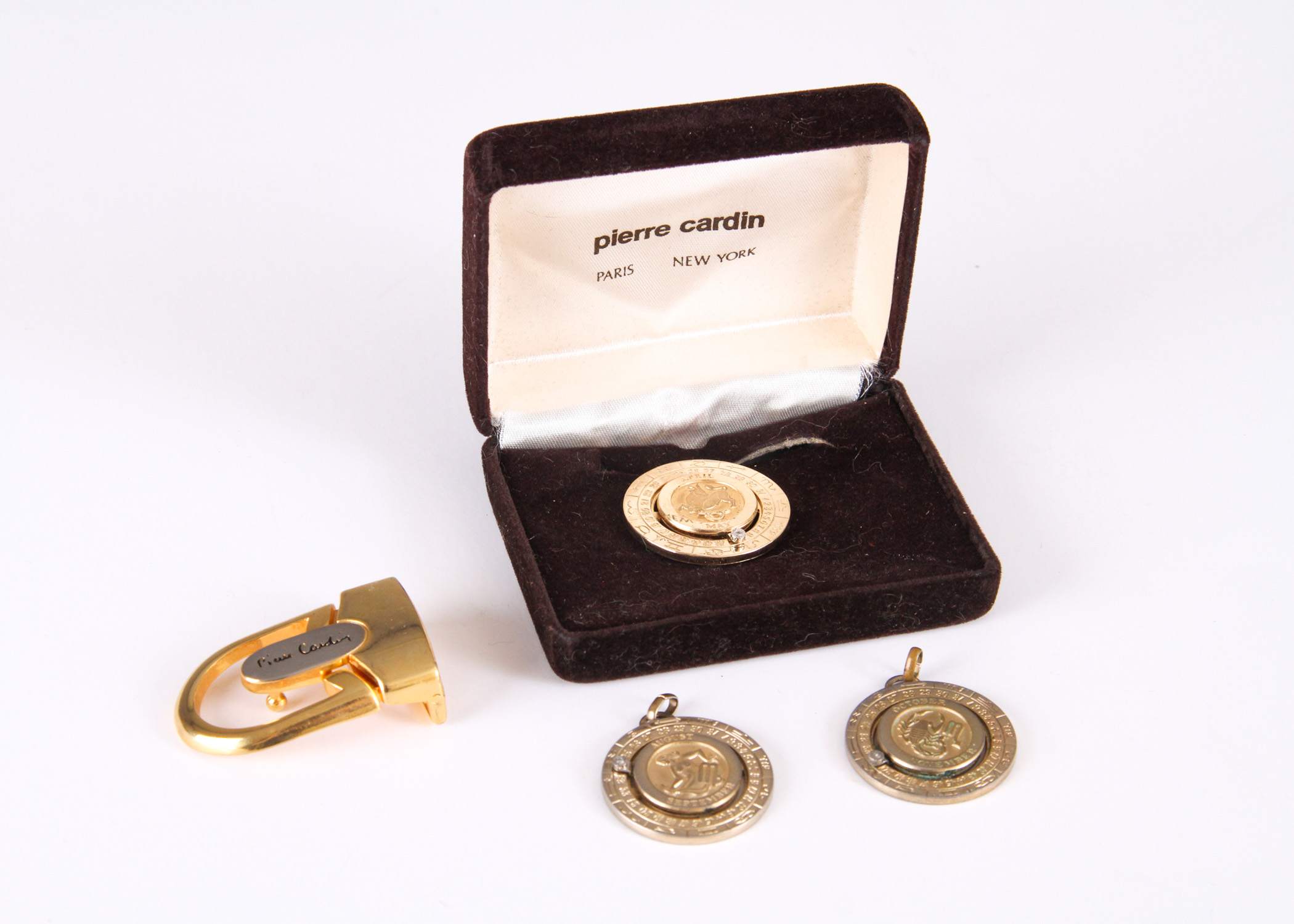 Collection of Pierre Cardin Zodiac Themed Accessories